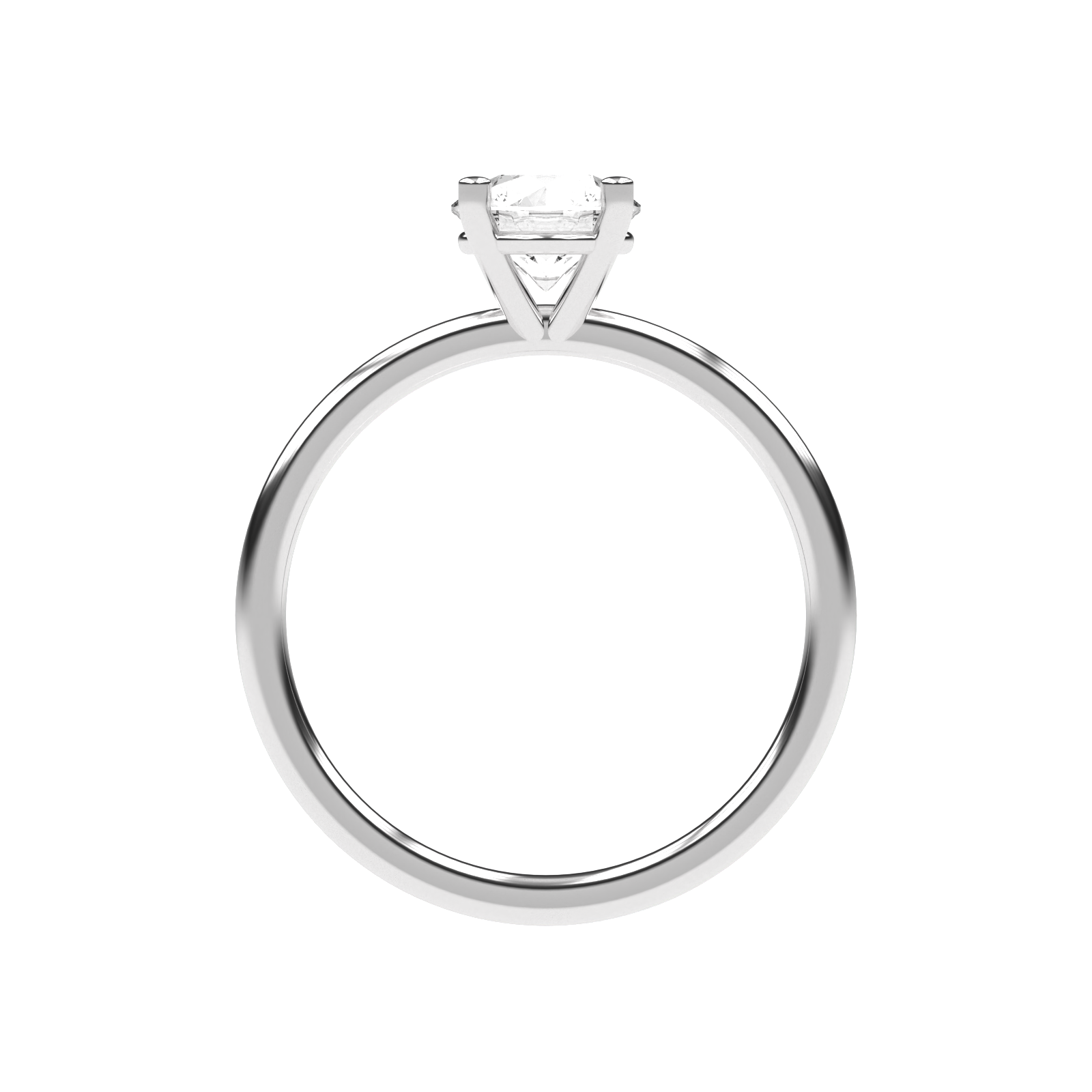 Elena – 1 Karat Hochfassung | 14 Karat Gold | 1 Karat Brillant