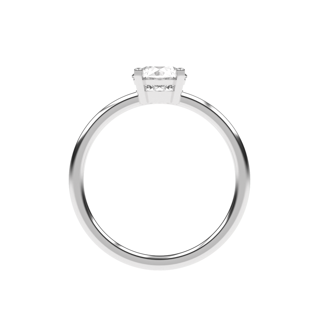 Clara - 1ct Low Setting | 14K Gold | 1ct Brilliant