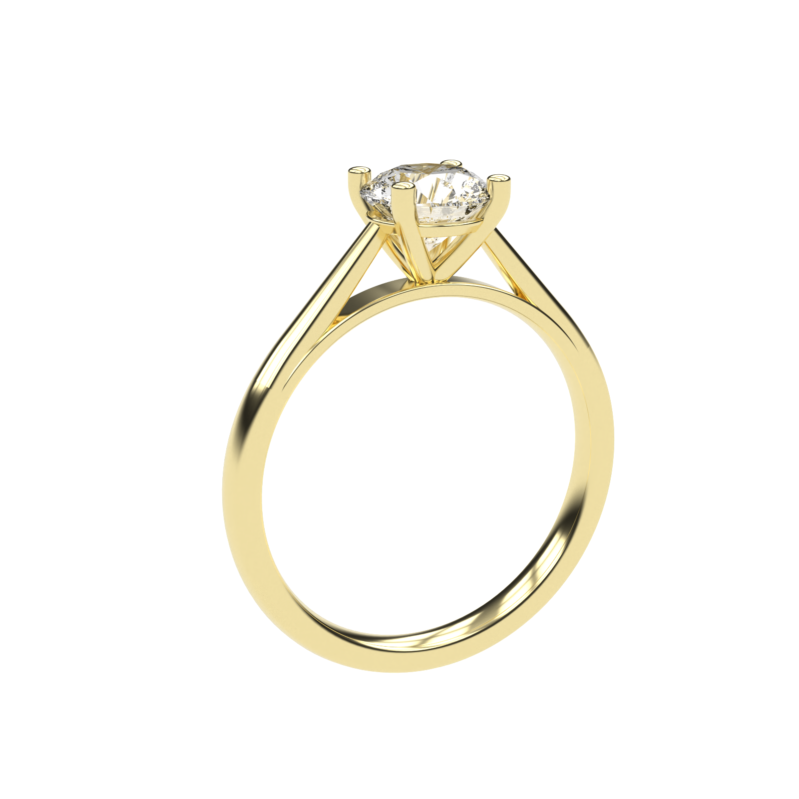Victoria - 1ct Kathedralenfassung | 14K Gold | 1ct Brillant