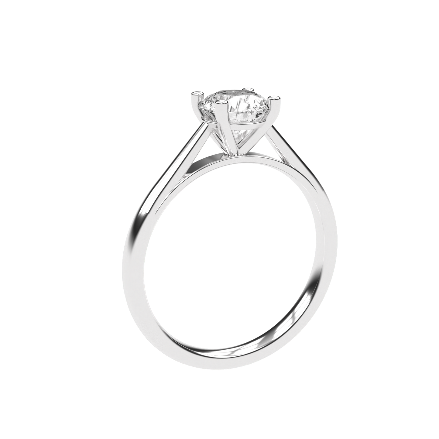 Victoria - 1ct Cathedral Setting | 14K Gold | 1ct Brilliant Cut Cubic Zirconia