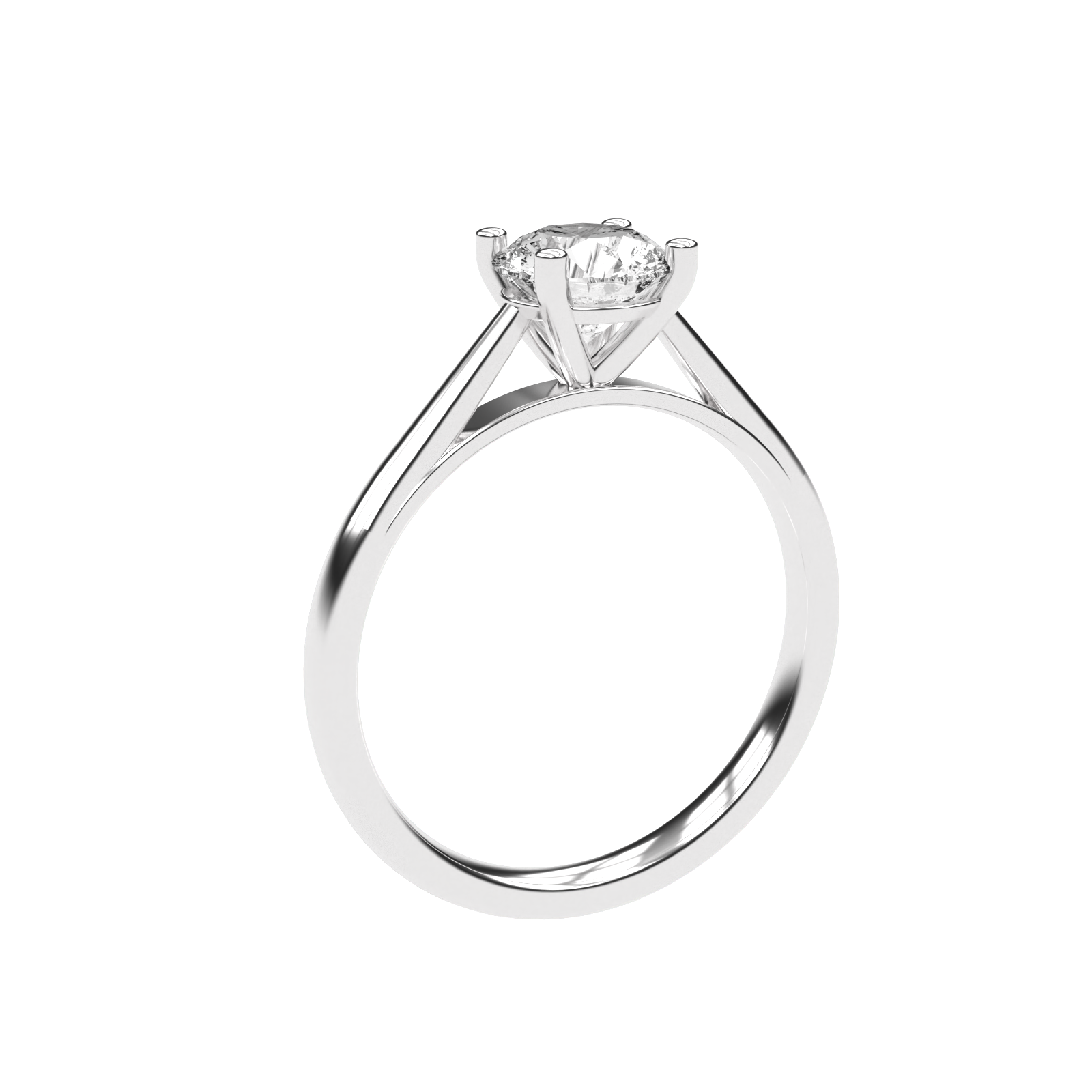 Victoria - 1ct Kathedralenfassung | 14K Gold | 1ct Brillant