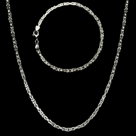 Set aus 3,1mm Königskette & Armband
