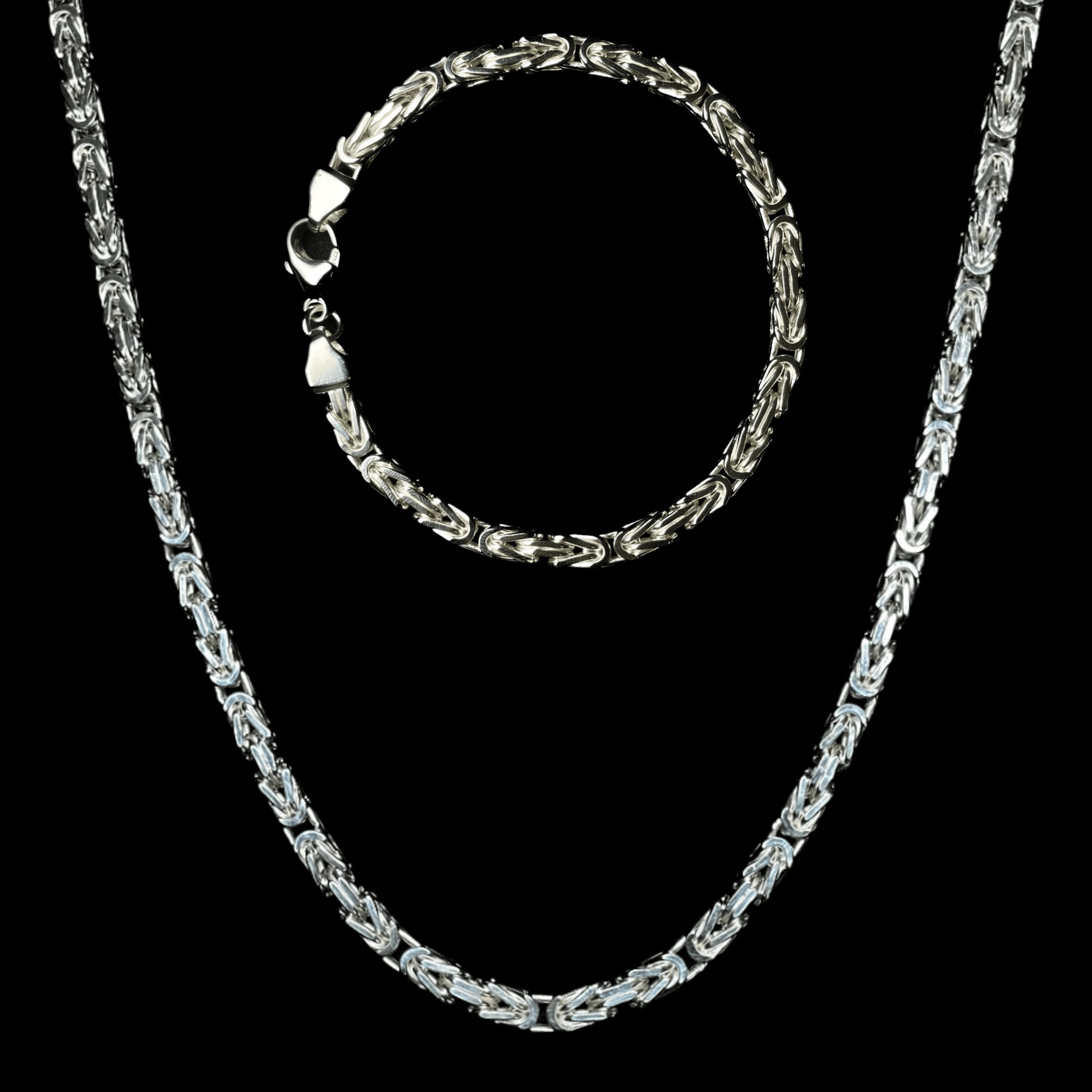 Set aus 4,7mm Königskette & Armband