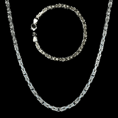 Set aus 4,7mm Königskette & Armband