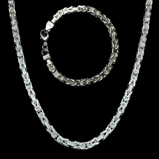 Set aus 5,7mm Königskette & Armband