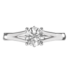 Amelia - 1ct Signature High Setting | 14K Gold | 1ct Brilliant