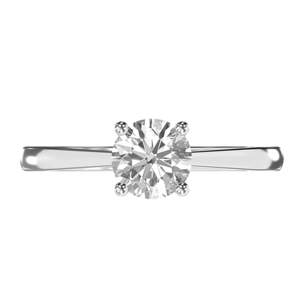 Victoria - 1ct Cathedral Setting | 14K Gold | 1ct Brilliant Cut Cubic Zirconia
