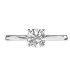 Clara - 1ct Low Setting | 14K Gold | 1ct Brilliant